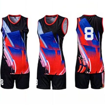 sports engineered custom look volleyball team uniforms