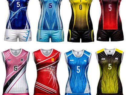 comfort with performance-volleyball uniforms