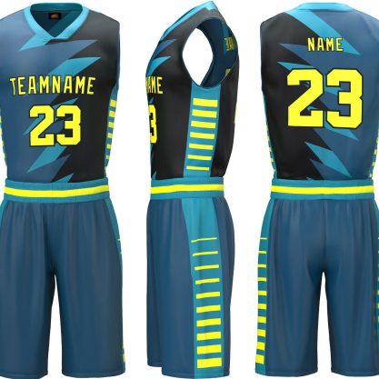 stylish designed basketball uniforms