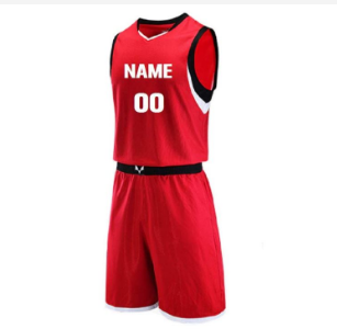 custom unique looking basketball team uniforms