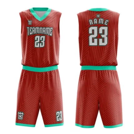 custom style basketball team uniforms and kits