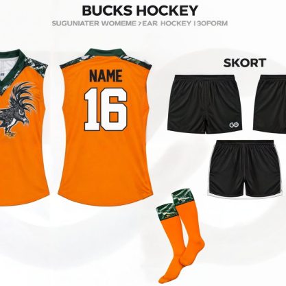 custom designed complete hockey uniform kit