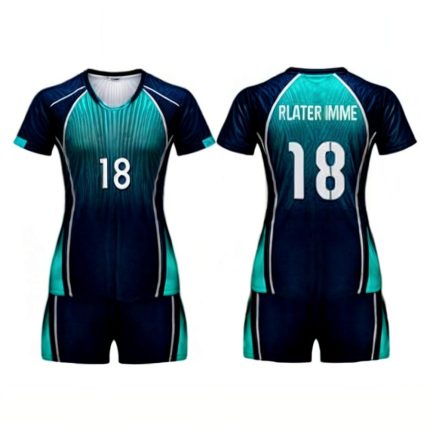 custom designed volleyball team uniforms