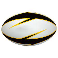 custom designed rugby balls.