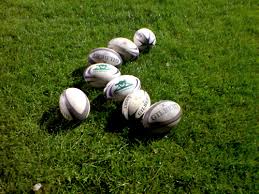 IN field rugby balls