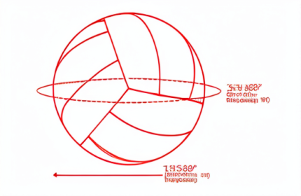 detailed infographic volleyballs