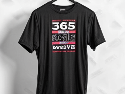 Custom text printed T-shirts