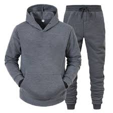 simple hooded tracksuits
