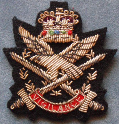 Senior Officer bullion hat badge (Colonel, Brigadier)