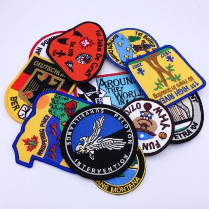 Create Custom Embroidered Badges Free Shipping – Pin badges
