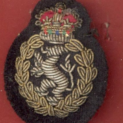 Dead Spartan, Women's Royal Army Corps Officer's bullion beret badge