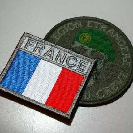 FRANCE, ORIGINAL FRENCH Foreign Legion, 22nd Regt D'Infanterie De Marine Badge