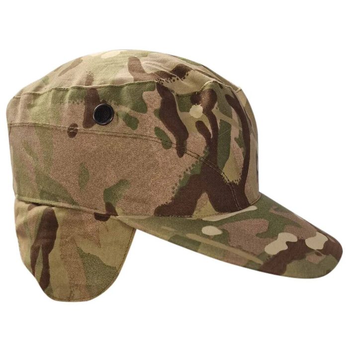 Original British army surplus MTP camouflage cap hat