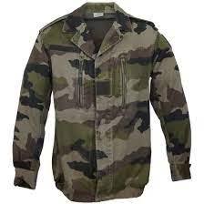 Genuine French army F2 jacket Desert camouflage France military2