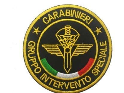Italian Special Force Intervention Group GIS G.I.S. Paratrooper Special Forces Italy Military Patch Fabric Embroidered Badges