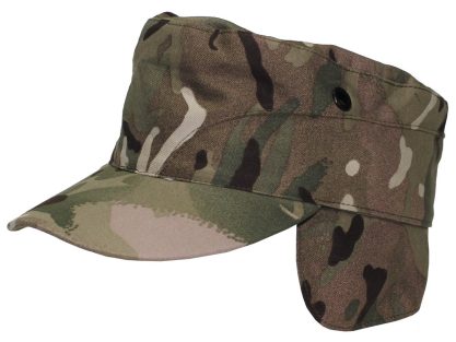 Original British army surplus MTP camouflage cap hat