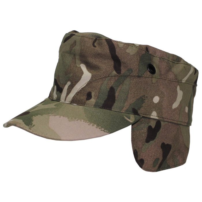 Original British army surplus MTP camouflage cap hat