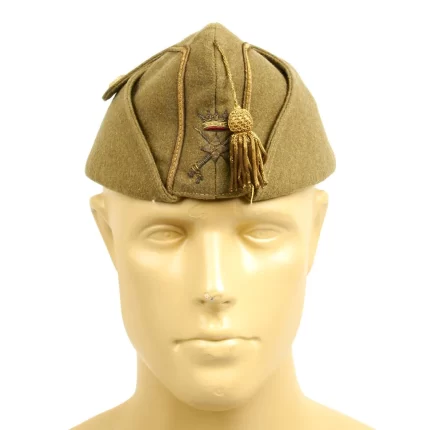 Original Spanish Civil War Nationalist Officer Side Caps