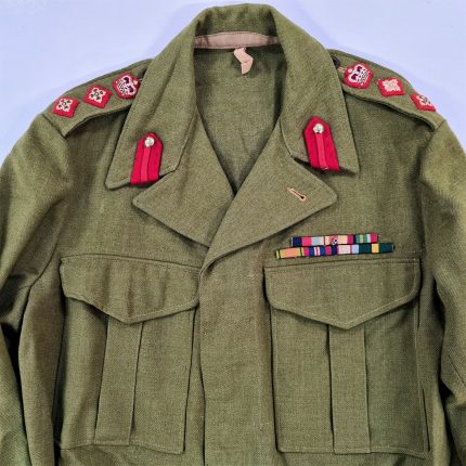 POST WW2 AUSTRALIAN ARMY UNIFORM BATTLE DRESS JACKET