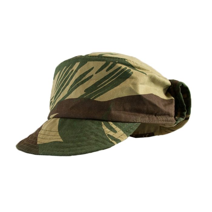 NEW Italian Italy Army Field BDU Hat Cap Geen Woodland Camo Men's Medi