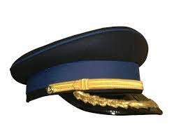Royal Australian Air Force Peak Visor Cap, Military Hat With Badge-RAF Cap-Rambo Leather