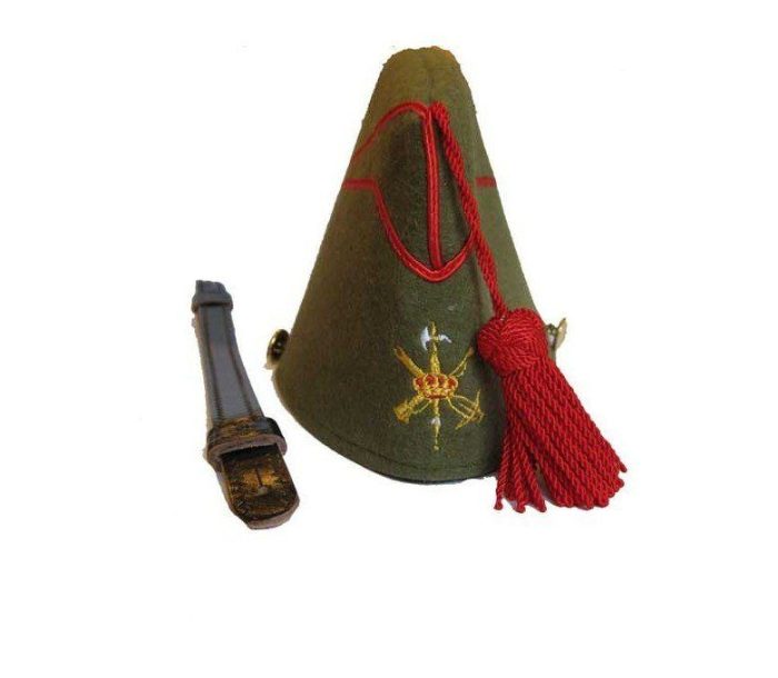 Spanish military caps and hats