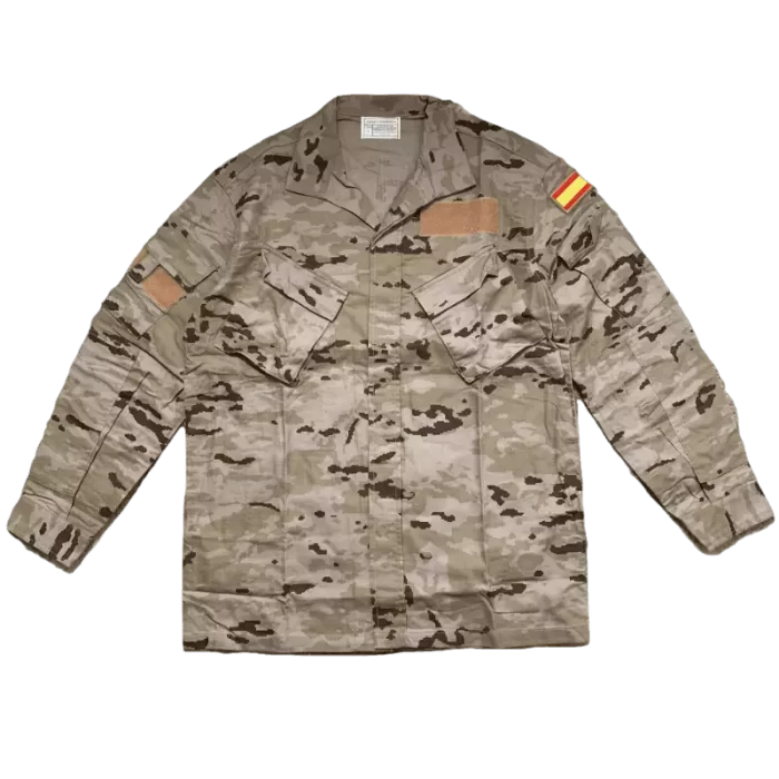 Spanish Military Digital Desert camo Ripstop ACU Combat Shirt New Genuine Issue