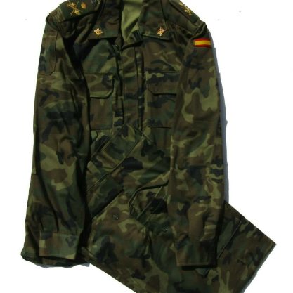 Spanish Army Woodland Camouflage uniform for General Size 4L 1995