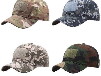 New Men USA Flag Camouflage Baseball Cap Army Embroidery Cotton Tactical Dad Hat Male Summer Sports