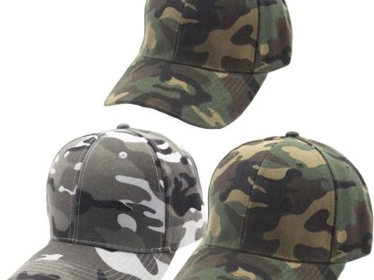 Trendy Solid Printed Men Army Cap Combo (KDB-2217318) KDB Deals