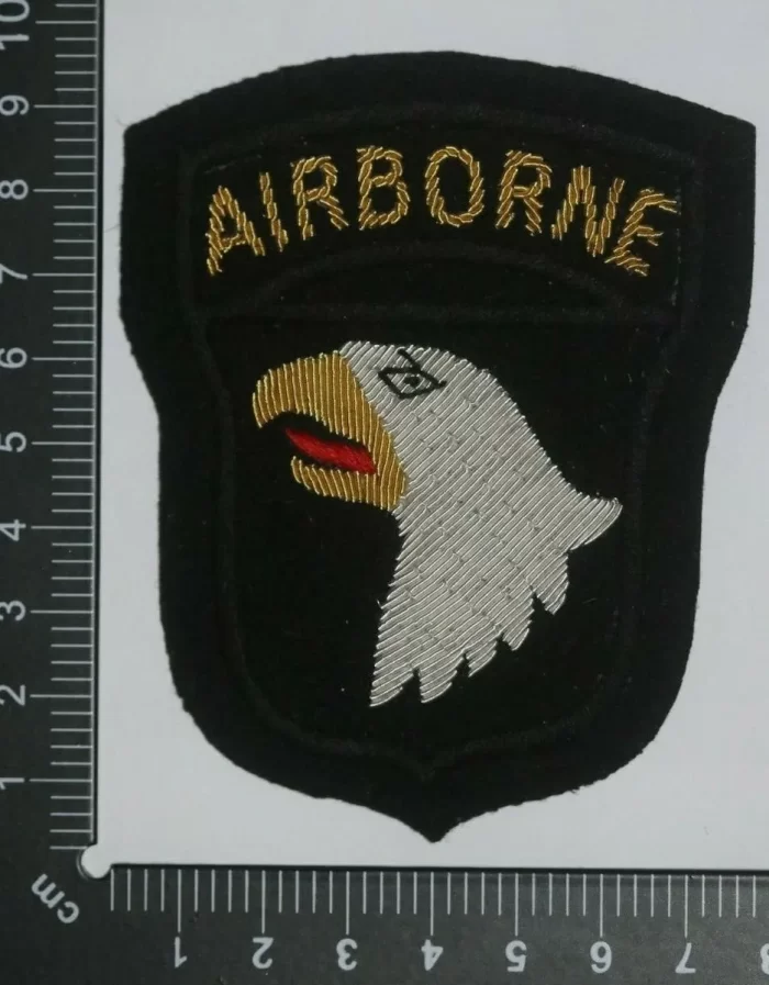 101st AIRBORNE SCREAMING EAGLES Embroidered Patch - United States Army Airborne Division Infantry Craft Supply