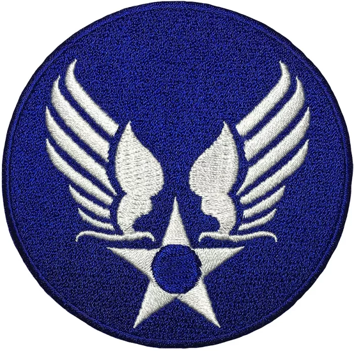 US Air Force USAF Star Wings Army Military Badge Embroidered Sew Iron on Patch B