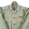 VINTAGE WW2 AUSTRALIAN ARMY UNIFORM JACKET WITH PATCHES BADGES ANZAC