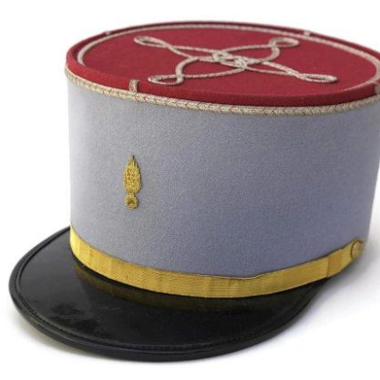 Vintage French Military Academy Officers Kepi Hat