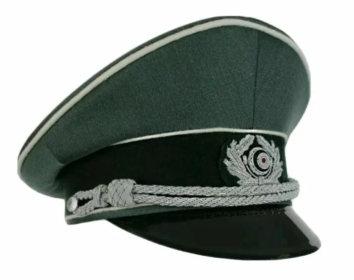 Ww2 WH German Army Officer Peaked Cap Tank WH Visor Hat Size All Sizes