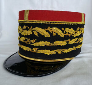 French Military Kepi, France Army Embroidery Cap,