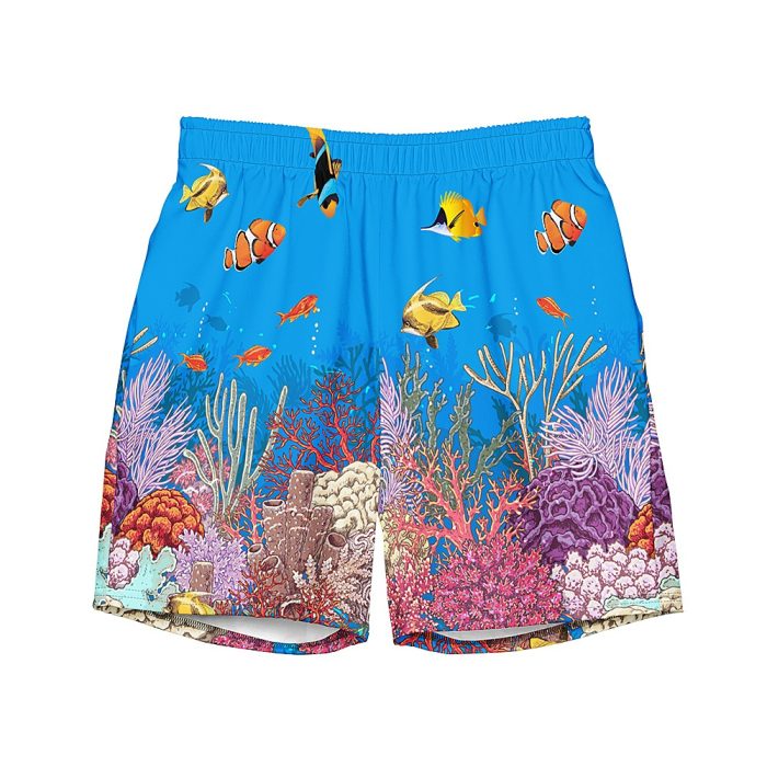 Coral Reef Swim Trunks for Men