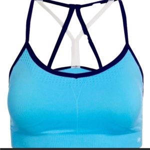 Ladies' Breathable Beauty Back Sports Bra U Neck Cross Shoulder Strap Quick Dry Anti Exposure Professional Fitness Bra