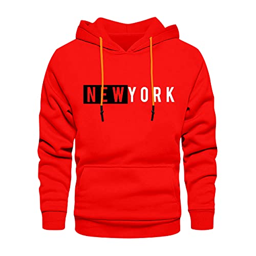 Buy FASHION AND YOUTH Men's Fleece Hooded Neck Sweatshirt