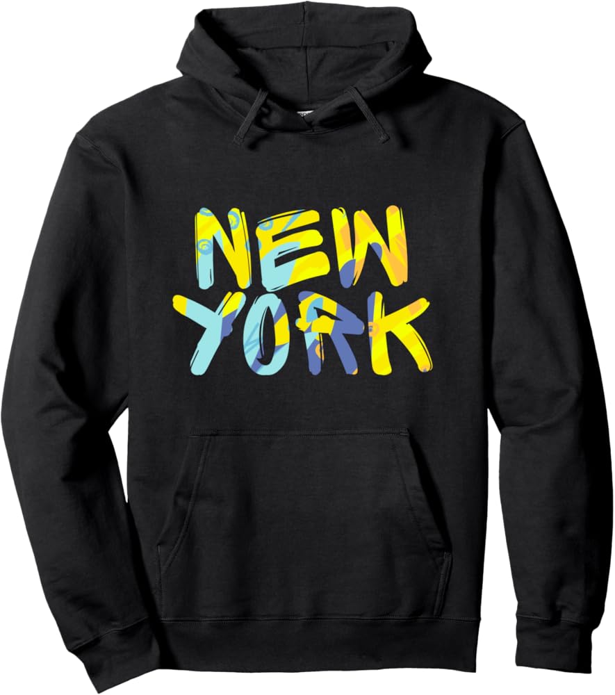 New York Citypaint Splash Hoodies